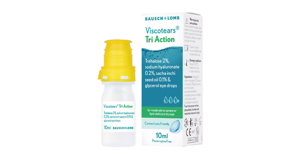 Viscotears Gel For Dry Eyes - Bausch