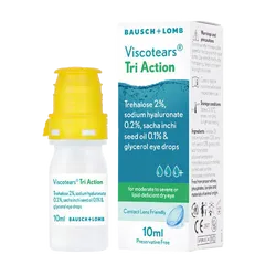 Viscotears Tri Action Eye Drops 10ml