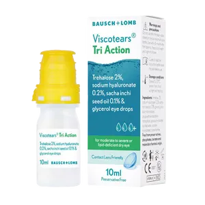Viscotears Tri Action Eye Drops 10ml