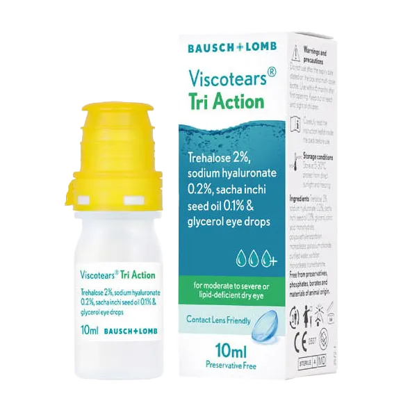 Viscotears Tri Action Eye Drops 10ml