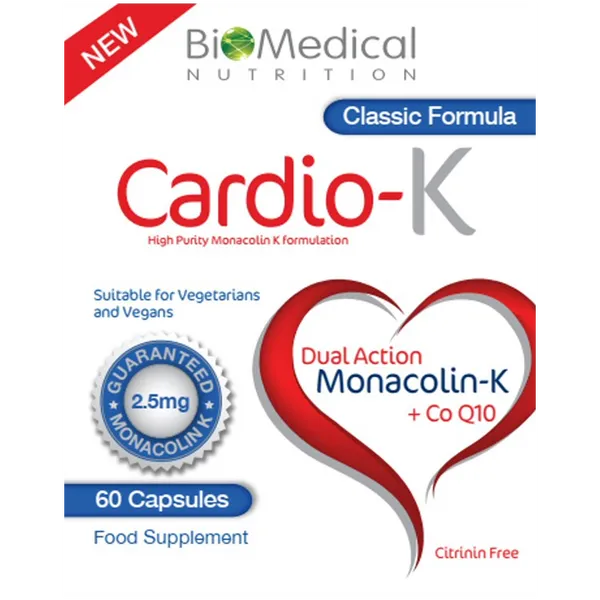 Cardio-K Classic Formula Capsules Pack of 60