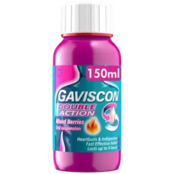Gaviscon Double Action Liquid Mixed Berries 150ml