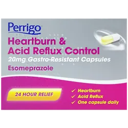 Perrigo Heartburn & Acid Reflux Control Capsules Pack of 7