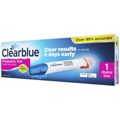 Clearblue Digital Ultra Early Pregnancy Test Pack of 1