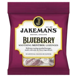 Jakemans Cough Sweets Blueberry Menthol 73g