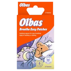 Olbas Breathe Easy Patches Pack of 6