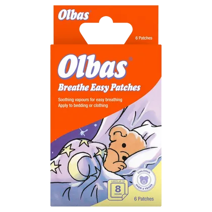 Olbas Breathe Easy Patches Pack of 6