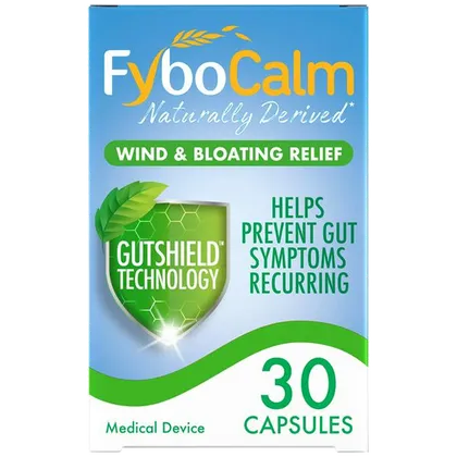FyboCalm Wind & Bloating Relief Capsules Pack of 30