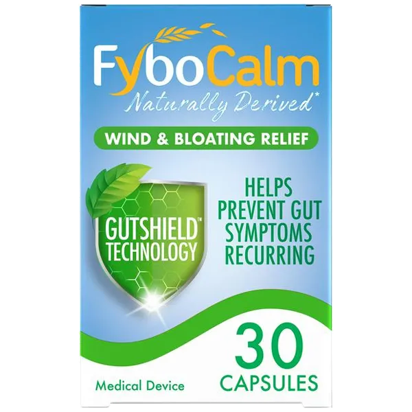 FyboCalm Wind & Bloating Relief Capsules Pack of 30