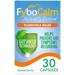 FyboCalm Diarrhoea Relief Capsules Pack of 30