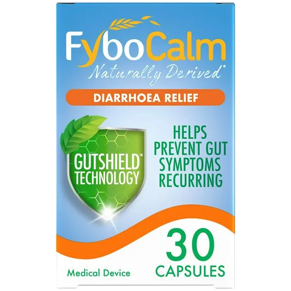 FyboCalm Diarrhoea Relief Capsules Pack of 30