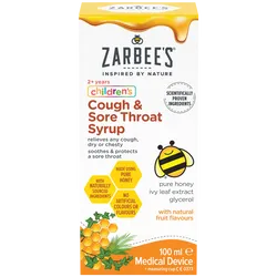 Zarbee's Children's Cough & Sore Throat Syrup 100ml