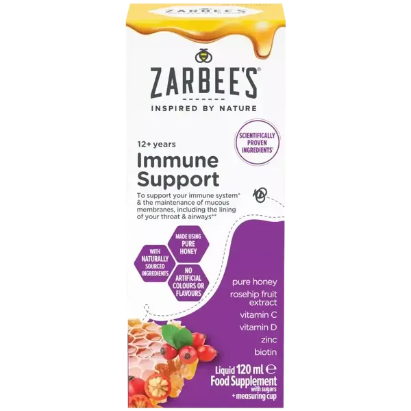 Zarbee's 12+ Years Adult Immune Support Liquid​ 120ml