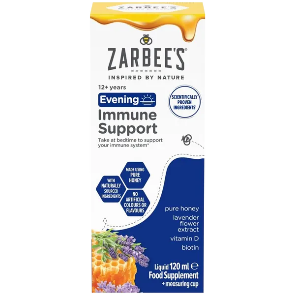 Zarbee's 12+ Years Adult Evening Immune Support Liquid​ 120ml