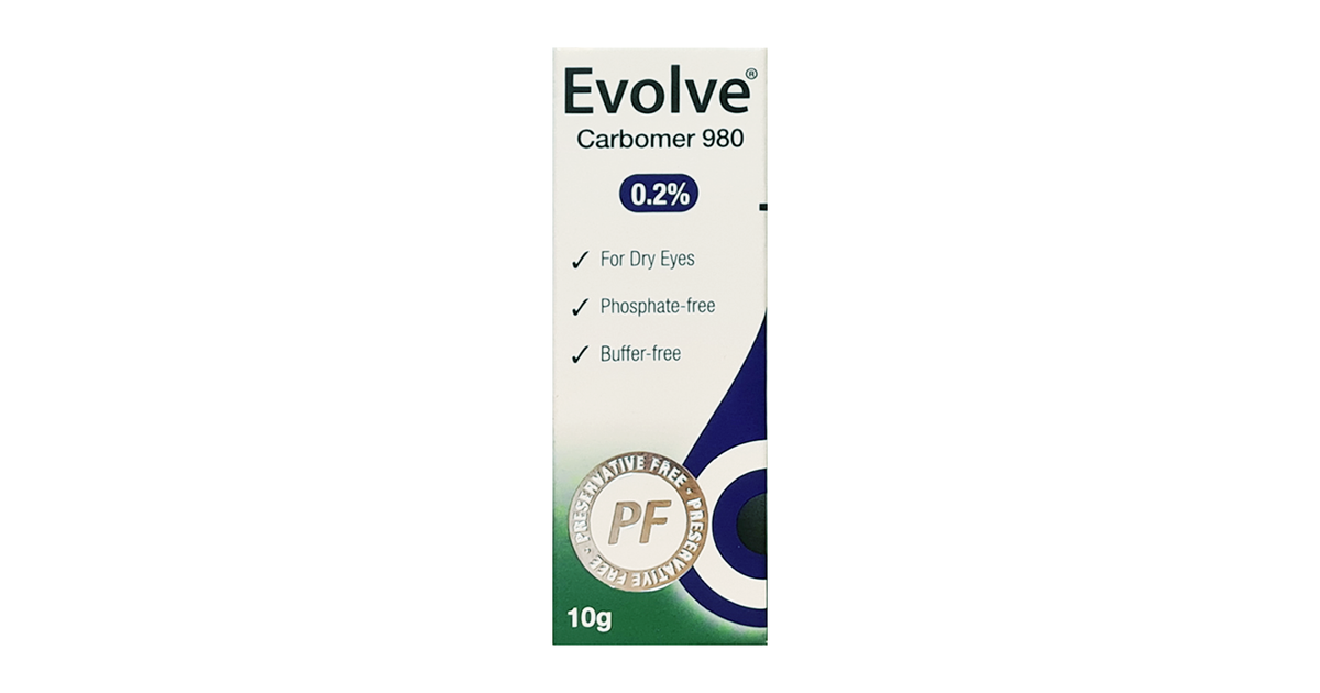 Evolve Carbomer 980 Eye Drops 10ml