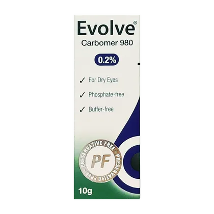 Evolve Carbomer 980 Eye Drops 10ml
