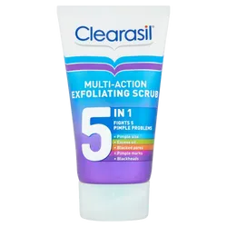 Clearasil 5-in-1 Multi-Action Exfoliating Face Scrub 150ml