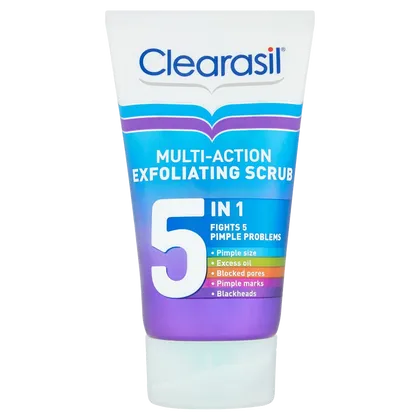 Clearasil 5-in-1 Multi-Action Exfoliating Face Scrub 150ml