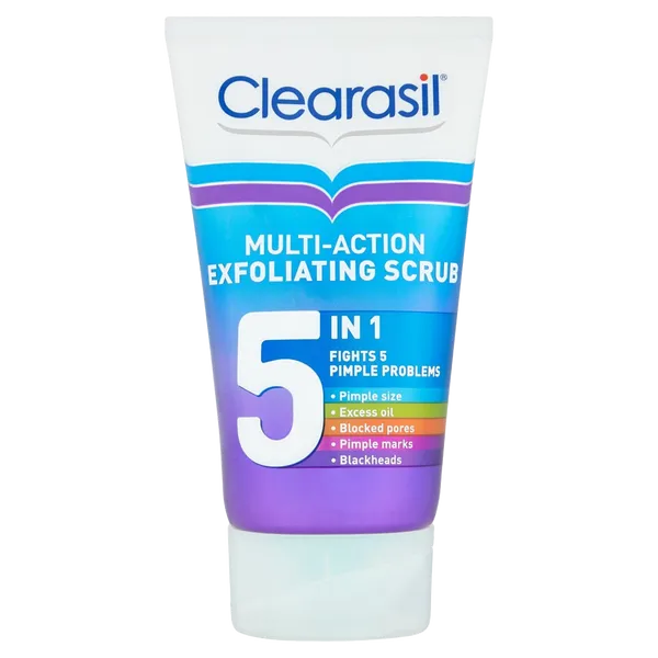 Clearasil 5-in-1 Multi-Action Exfoliating Face Scrub 150ml