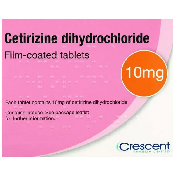 Cetirizine Dihydrochloride 10mg Tablets Pack of 30