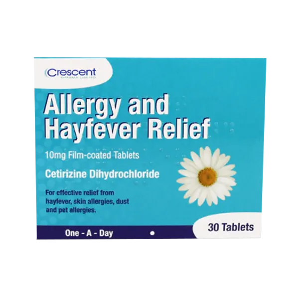 Cetirizine 10mg Tablets Pack of 30