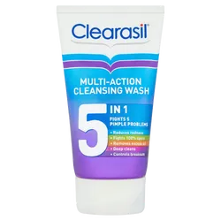 Clearasil 5-in-1 Multi-Action Cleansing Wash 150ml