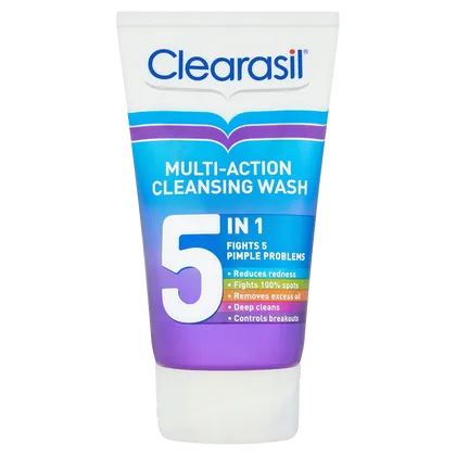 Clearasil 5-in-1 Multi-Action Cleansing Wash 150ml