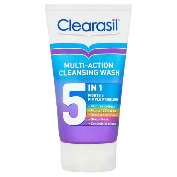 Clearasil 5-in-1 Multi-Action Cleansing Wash 150ml