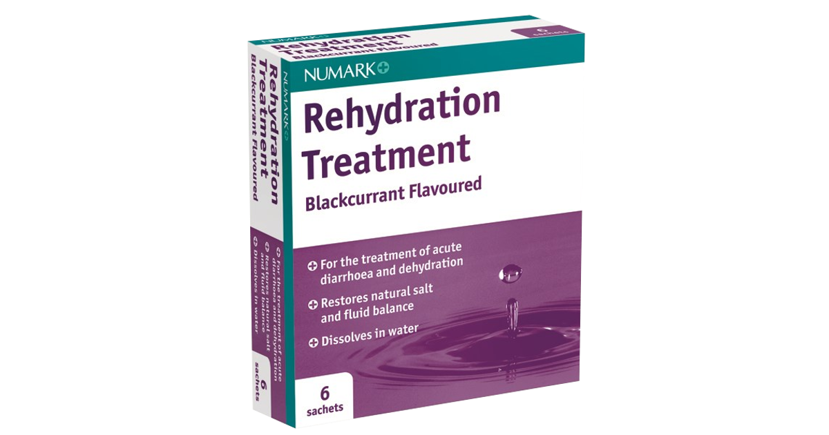 Numark Rehydration Treatment Sachets Pack of 6