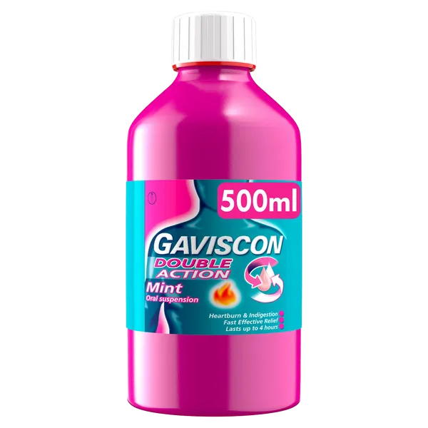 Gaviscon Double Action Liquid Mint 500ml