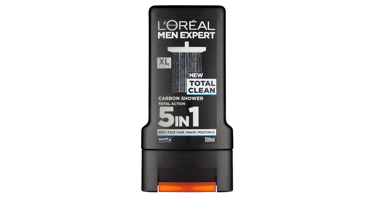 L'Oreal Men Expert Total Clean Shower Gel 300ml