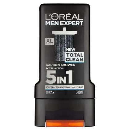 L'Oreal Men Expert Total Clean Shower Gel 300ml