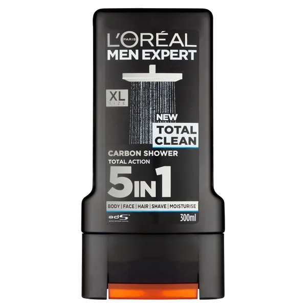 L'Oreal Men Expert Total Clean Shower Gel 300ml