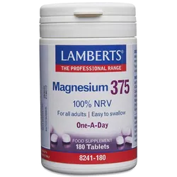 Lamberts Magnesium 375 Tablets Pack of 180