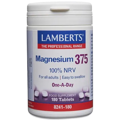 Lamberts Magnesium 375 Tablets Pack of 180