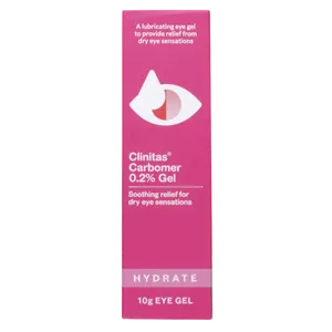 Clinitas Carbomer 0.2% Eye Gel 10g
