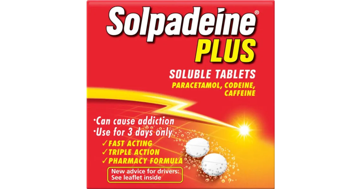 Solpadeine Plus Soluble Tablets Pack of 24