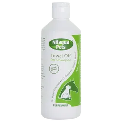 Nilaqua Pets Flea & Tick Repellent Towel Off Pet Shampoo Peppermint 200ml
