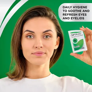 Optase Tea Tree Oil Eyelid Cleansing Wipes Pack of 20