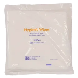 Hygienic Disposable Dry Wipes Pack of 30