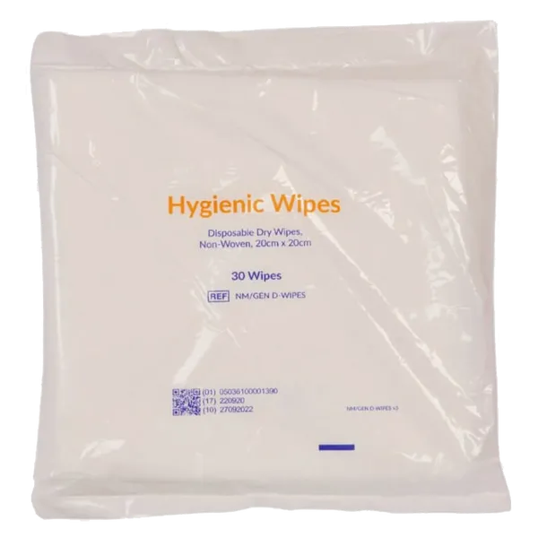 Hygienic Disposable Dry Wipes Pack of 30