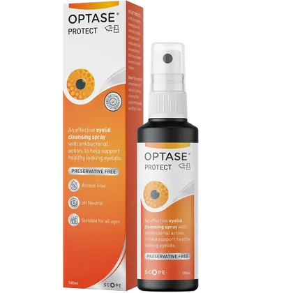 Optase Protect Eyelid Cleansing Spray 100ml