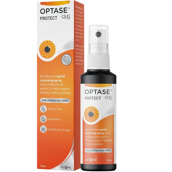 Optase Protect Eyelid Cleansing Spray 100ml