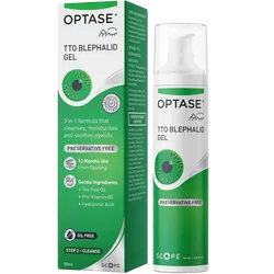 Optase TTO Blephalid Eyelid Cleansing Gel 50ml