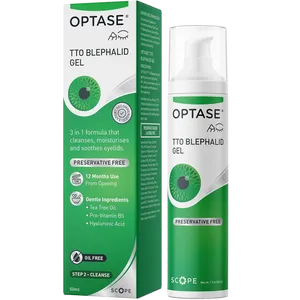 Optase TTO Blephalid Eyelid Cleansing Gel 50ml