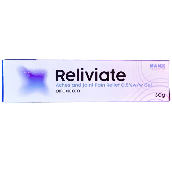 Reliviate Aches & Joint Pain Relief 0.5% Gel 30g