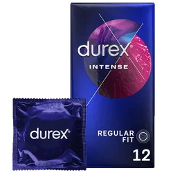 Durex Intense Regular Fit Condoms Pack of 12