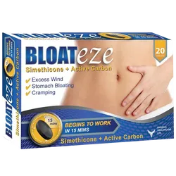 Bloateze 50mg Tablets Pack of 20