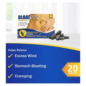 Bloateze 50mg Tablets Pack of 20