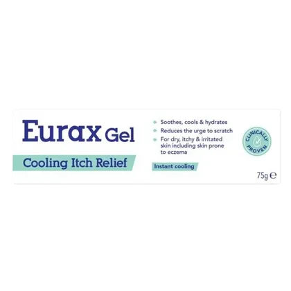 Eurax Cooling Itch Relief Gel 75g